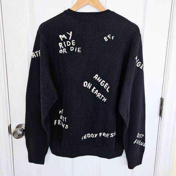 Teddy Fresh Dog Best Friend Sweater Mens Wms Medium Unisex Puppy Pet - Picture 2 of 8